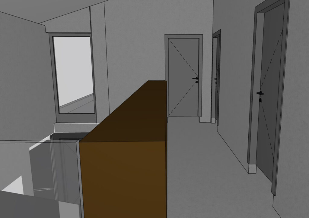 3D-Planung Treppenhaus