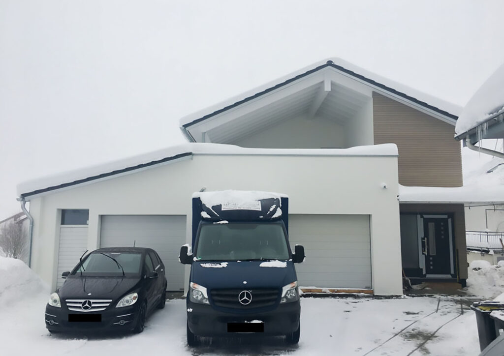 Westfassade nachher